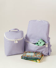 Load image into Gallery viewer, BACKPACKER - GINGHAM LILAC BACKPACK  *NEW!
