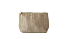 Load image into Gallery viewer, Clutch Straw - Metallic Gold Metallic Gold
