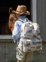 Load image into Gallery viewer, BACKPACKER - WILD HORSES BACKPACK *NEW!
