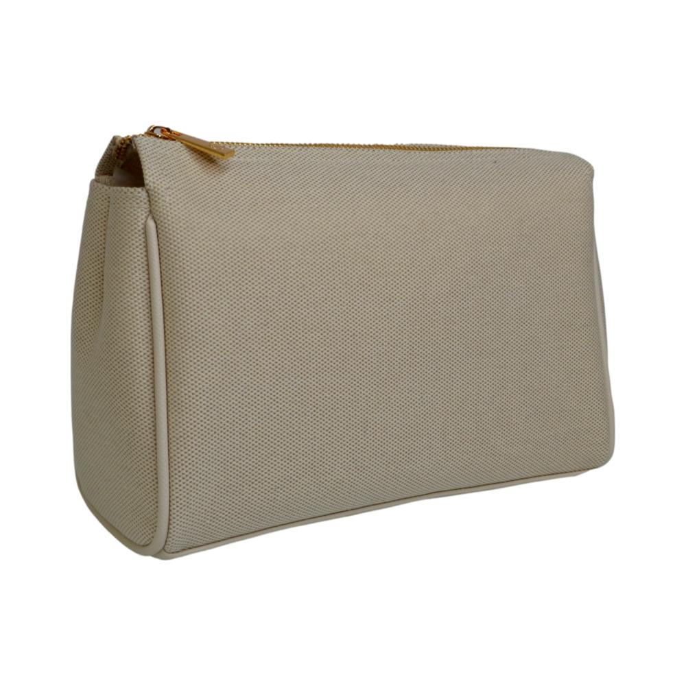 Cosmetic Bag - Linen Medium Voyage - Sand