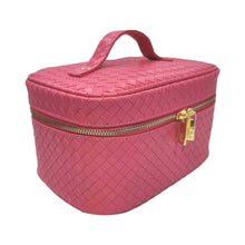 Load image into Gallery viewer, Train Case - Woven Train2 - Dahlia Pink
