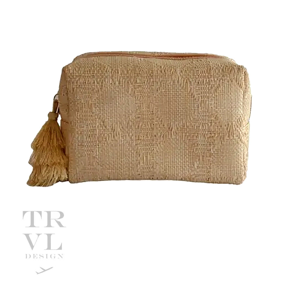 LUXE BALI STRAW  - EVERYTHING BAG - CANE SAND