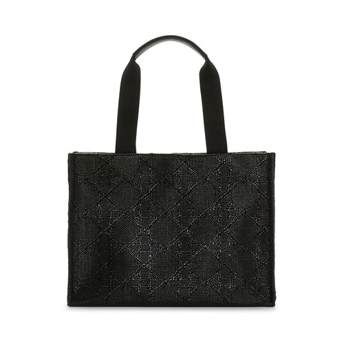 Tote Bag - Luxe Bali Straw Cane Midnight