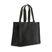 Load image into Gallery viewer, Tote Bag - Luxe Bali Straw Cane Midnight
