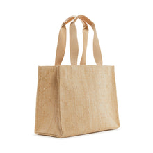 Load image into Gallery viewer, Tote Bag - Luxe Bali Straw Cane Sand
