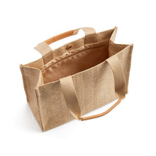 Load image into Gallery viewer, Tote Bag - Luxe Bali Straw Cane Sand
