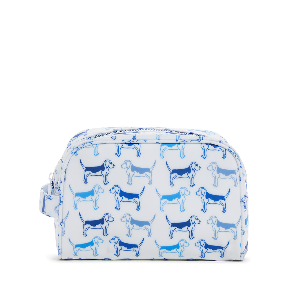 Dopp Bag - Stow It - Puppy Love Blue