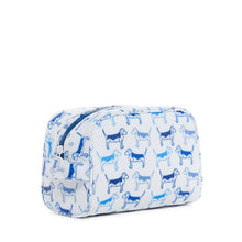 Load image into Gallery viewer, Dopp Bag - Stow It - Puppy Love Blue
