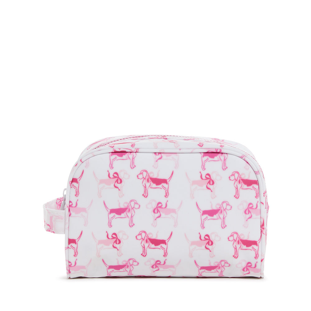 Dopp Bag - Stow It - Puppy Love Pink