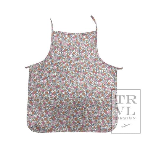 APRON - GARDEN FLORAL *NEW STYLE! *2PC PRE-PACK