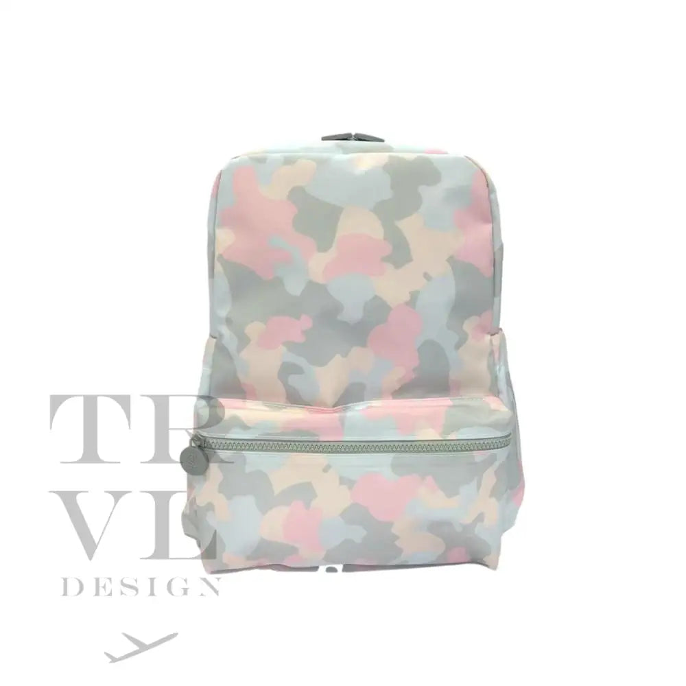 BACKPACKER - CAMO PINK Backpack – shopTRVLdesign