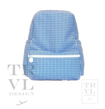 Load image into Gallery viewer, Backpacker - Gingham Royal Backpack Gingham Royal
