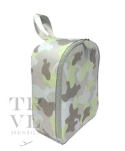 Load image into Gallery viewer, Bring It - Camo Blue Insulated Lunch Bag Camo Blue Multi Lunch Box
