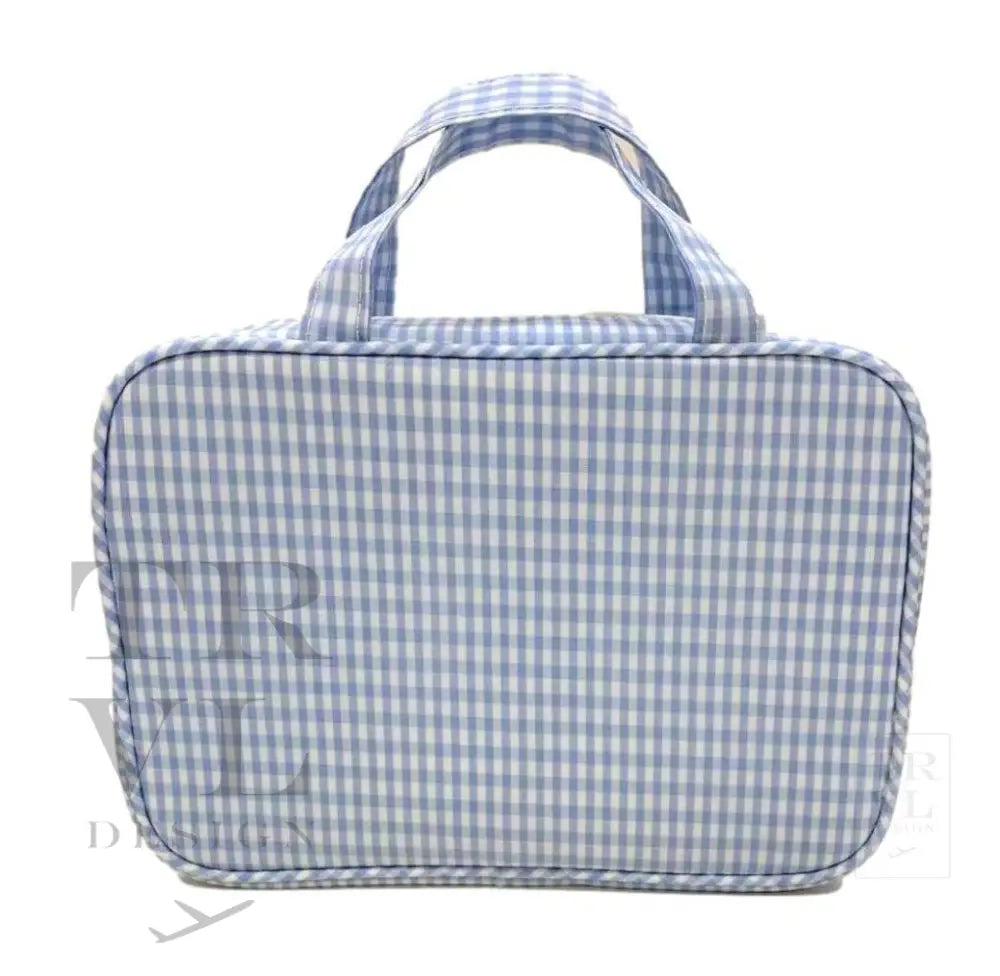 Carry On - Gingham Mist New! 9/15 Ship