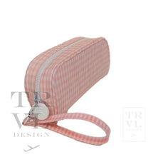 Load image into Gallery viewer, Wristlet Catch All Gingham Taffy New! 9/15 Ship

