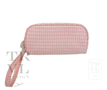 Load image into Gallery viewer, Wristlet Catch All Gingham Taffy New! 9/15 Ship
