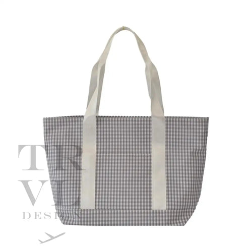 Classic Tote - Gingham Grey
