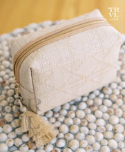 Load image into Gallery viewer, Cosmetic Bag - Everything Bali Straw Cane Sand
