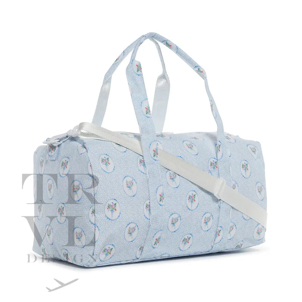 Duffel - Weekender Medallion Floral Blue Bags