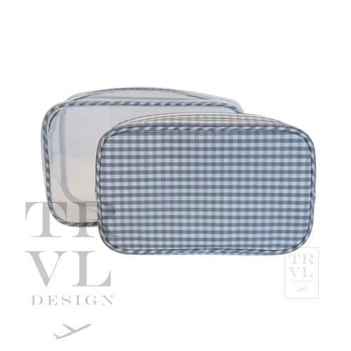 DUO GINGHAM CLEAR - GINGHAM GREY