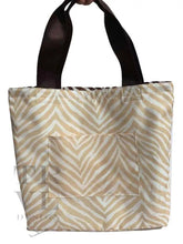 Load image into Gallery viewer, Flip It! Tote - Hide Stripe Coco New! Ship 7/10
