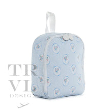 Load image into Gallery viewer, Insulated Lunch Bag - Bring It Medallion Floral Blue
