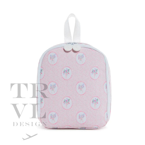 Insulated Lunch Bag - Bring It Medallion Floral Pink