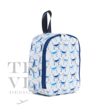 Load image into Gallery viewer, Insulated Lunch Bag - Bring It Puppy Love Blue
