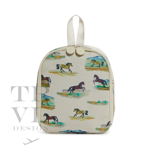 Insulated Lunch Bag - Bring It Wild Horses