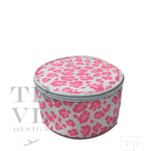 Load image into Gallery viewer, Jewel Round - Cheetah Pink *Trvl Deal
