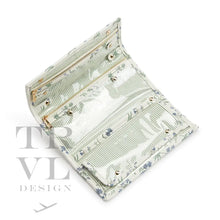 Load image into Gallery viewer, Jewelry Case - Jewel Wallet Provence Green Liner
