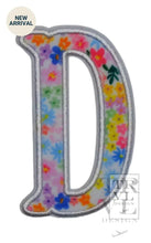 Load image into Gallery viewer, MEADOW FLORAL APPLIQUÉ LETTERS
