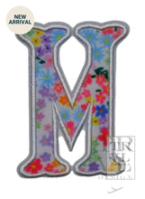 Load image into Gallery viewer, MEADOW FLORAL APPLIQUÉ LETTERS *2 PC PRE-PACK*
