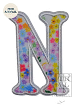 Load image into Gallery viewer, MEADOW FLORAL APPLIQUÉ LETTERS *2 PC PRE-PACK*
