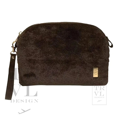 LUXE DOME CLUTCH - FAUX FUR COCO