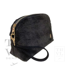 Load image into Gallery viewer, Luxe Faux Fur Dome Clutch - Slate New! 9/15 Ship!

