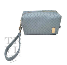 Load image into Gallery viewer, Luxe Duo Dome Bag Set - Woven Bleu
