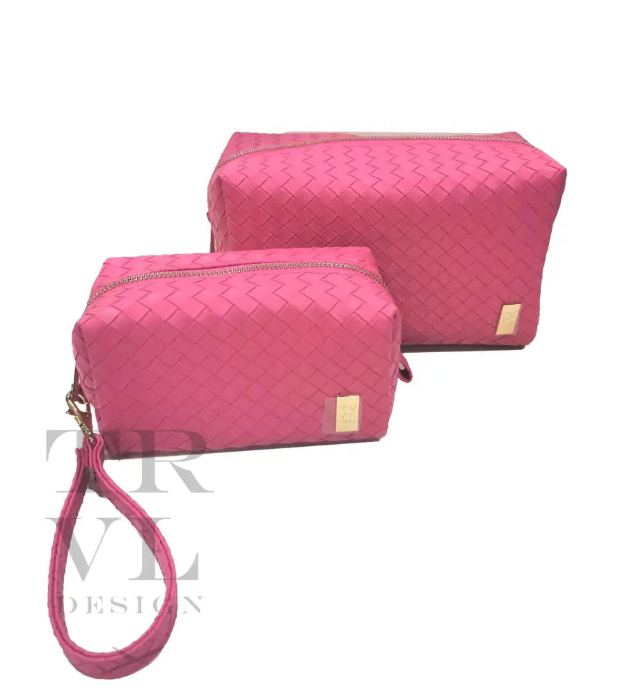 Luxe Duo Dome Bag Set - Woven Dahlia Dahlia