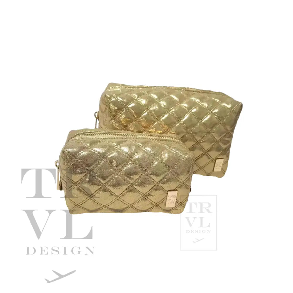 LUXE DUO DOME SET - QUILTED GOLD