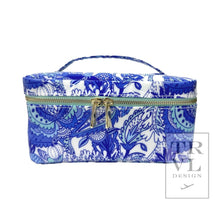 Load image into Gallery viewer, LUXE GLOSS TOP HANDLE - BLUE PAISLEY
