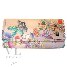 Load image into Gallery viewer, LUXE JEWELRY WALLET - BOTANICA FLORAL
