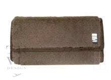 Load image into Gallery viewer, Luxe Faux Fur Jewel Clutch - Mink New! 9/15 Ship!
