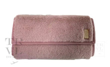 Load image into Gallery viewer, Luxe Faux Fur Jewel Clutch - Rose New! 9/15 Ship!
