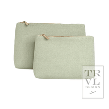 Load image into Gallery viewer, LUXE LINEN DUO SET - GRASS
