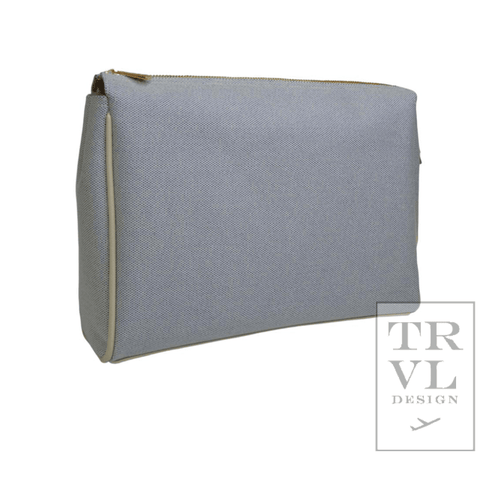 LUXE LINEN  LARGE VOYAGE - ADMIRAL BLUE