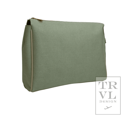 LUXE LINEN - LARGE VOYAGE - GRASS