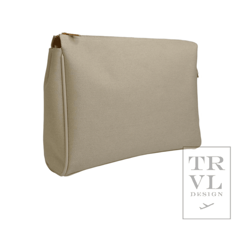 LUXE LINEN - LARGE VOYAGE - SAND
