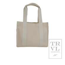 Load image into Gallery viewer, LUXE LINEN TOTE - SAND
