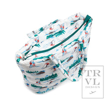 Load image into Gallery viewer, Luxe Puffer Tote Bag - Hit The Slopes
