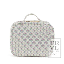 Load image into Gallery viewer, Luxe Trvl2 Cosmetic Toiletry Case - Antibes With Navy Pinstripe Liner* New!
